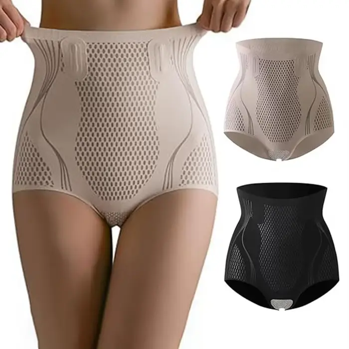Culotte Haute Taille Femme Control Sculptante Respirante Pour Activités Quotidiennes Bureau Voyages Occasions Spéciales