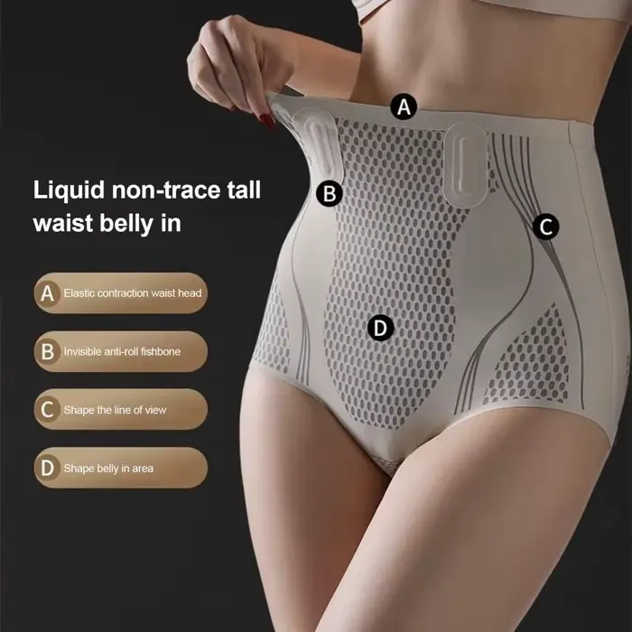 Culotte Haute Taille Femme Control Sculptante Respirante Pour Activités Quotidiennes Bureau Voyages Occasions Spéciales