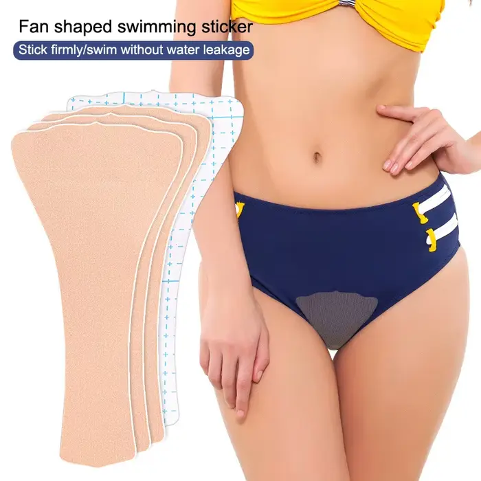 NOVÉ opakovane použiteľné neviditeľné bez stopy lepidlo Camel Toe korektor pre ženy legíny plavky športové oblečenie vodotesný kryt Pad