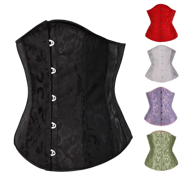 Kvetinová bustier v polyestere a elastane podporu sexy špeciálne príležitosti ženy