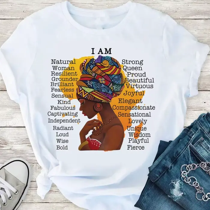 Magické tričko Black Girl