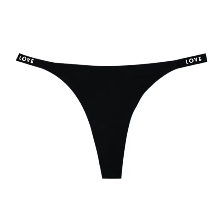 Culotte en soie glacée de couleur unie, taille basse, entrejambe en coton pour femmes, Lingerie féminine, slip sans couture pour filles