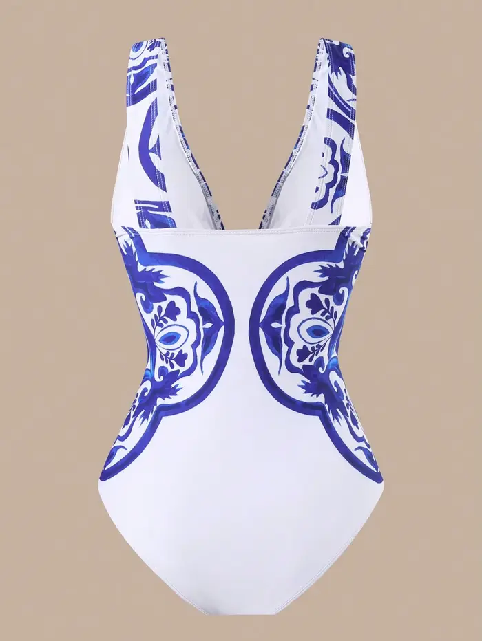Ensemble de maillot de bain 3 pièces sexy pour femme imprimé floral jupe longue haut élégant occasions estivales femmes