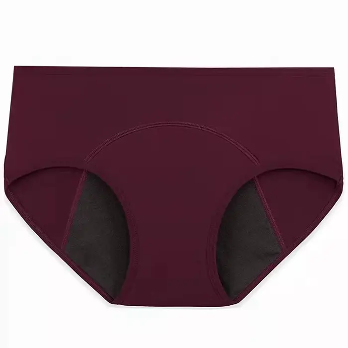 1 pièces femme culotte menstruelle respirant grande taille femme coton slip taille basse période phy
