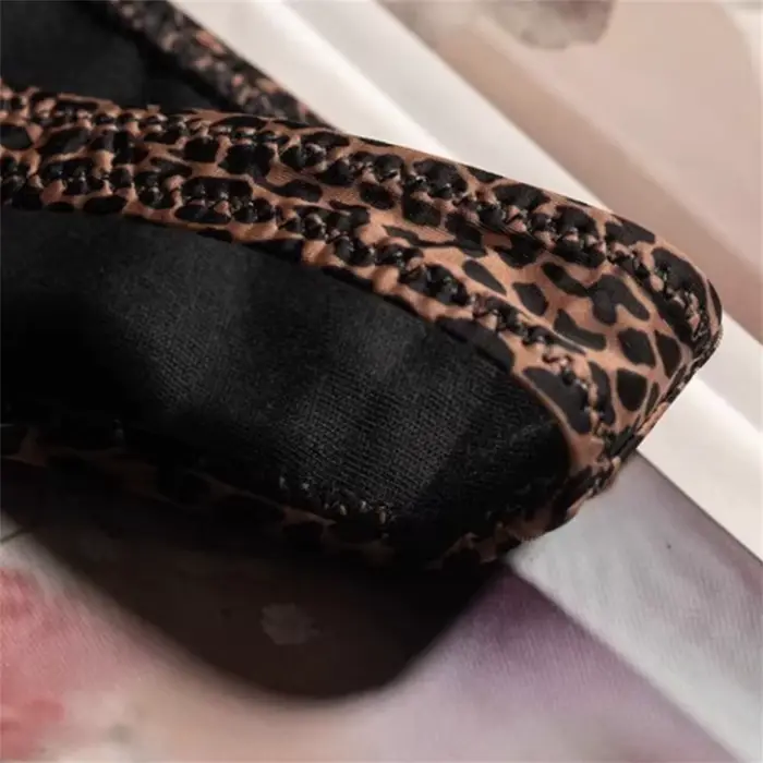 Dámske Leopard tlače tanga, vysoký slot, spodná bielizeň Sexy Icy hodváb, bezšvíkové, jeden kus, Fitness, veľká veľkosť, nová kolekcia jar/leto