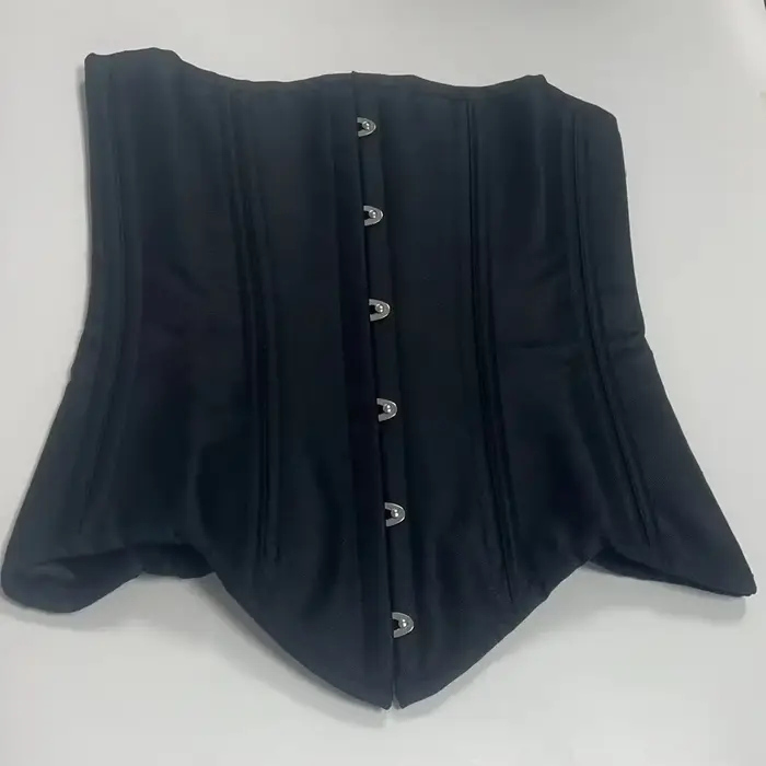 Korzet pod poprsie žena oceľ 18 kostí bavlna polyester elastan elegantný pre rafinované silueta špeciálne príležitosti