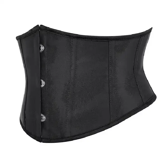 Korzet pod poprsie Jacquard krátky trup pás Cincher tréning tvar tela opasok Shapewear Korzety Bustiers Spodná bielizeň ženy gothic