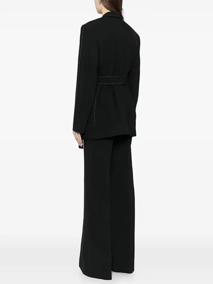 HIGH STREET Nouvelle Collection 2026 Ensemble de Costume Designer pour Femme, Blazer et Pantalon 2 p