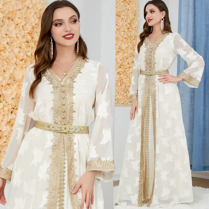 Abaya Dubai - Luxusné moslimské šaty pre ženy