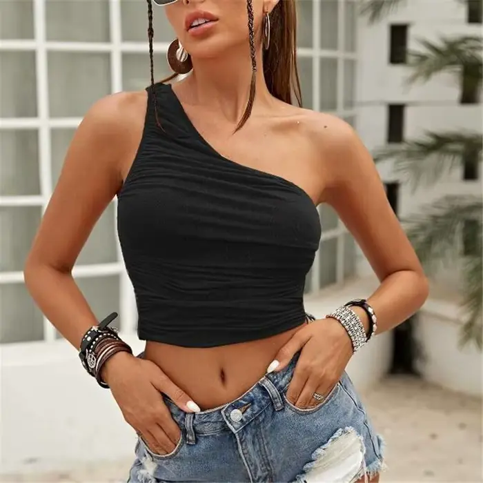 36 Štýlov Sexy Vintage Ramienkové Y2K Halter Top Krátky Dámsky Letný 90. Roky Odhalený Chrbát Top Tielko Tričká Dámska Móda Fitness