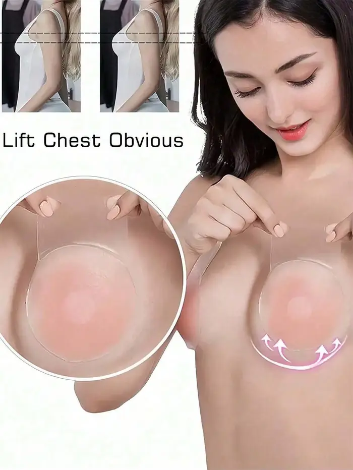 Dámska silikónová podprsenka bez ramienok, protišmyková a šoková prevencia, vhodná na svadobné fotografie a každodenné použitie