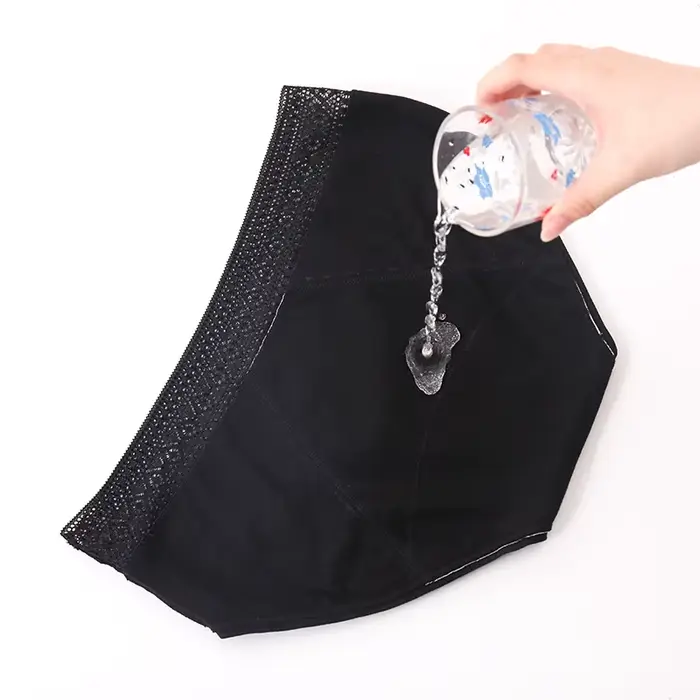 culotte menstruelle culotte menstruelle absor... culotte femme string femme culottes menstruelleCulotte menstruelle Sexy en dentelle pour femmes, culotte anti-fuite, 4 couches de Protection complète, 