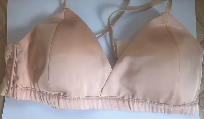 Soutien-gorge rembourré en soie mûre pour femme, sous-vêtement push up sans couture, lingerie sexy, 