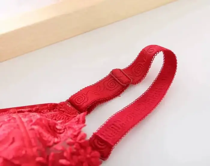 Plus veľkosť Dámske podprsenky, B C D E F G H Beanies, Push-up spodná bielizeň, plné pokrytie priehľadný podprsenka