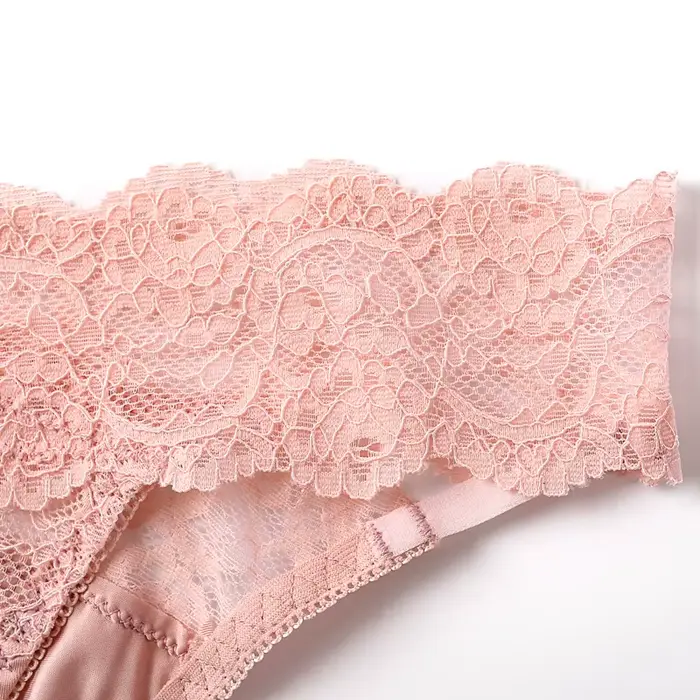 Felinus dámske sexy čipkované G-string nízky strih spodná bielizeň saténové nohavičky európske a americké zvádzanie Lingerie
