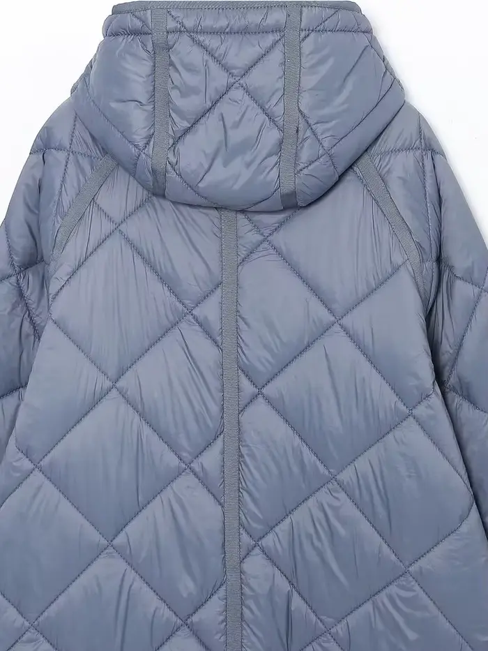YENKYE – manteau chaud surdimensionné à capuche pour femme, parka à manches longues, avec poches et