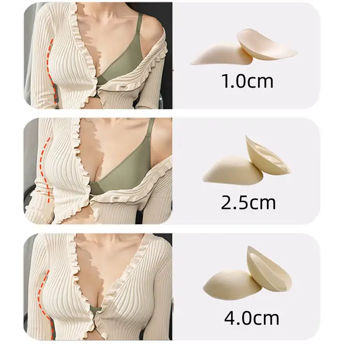 Dámske BCUZESW Push-Up podprsenka s nastaviteľnými popruhmi a uzavretie späť veľkosti S-XXL špeciálne príležitosti