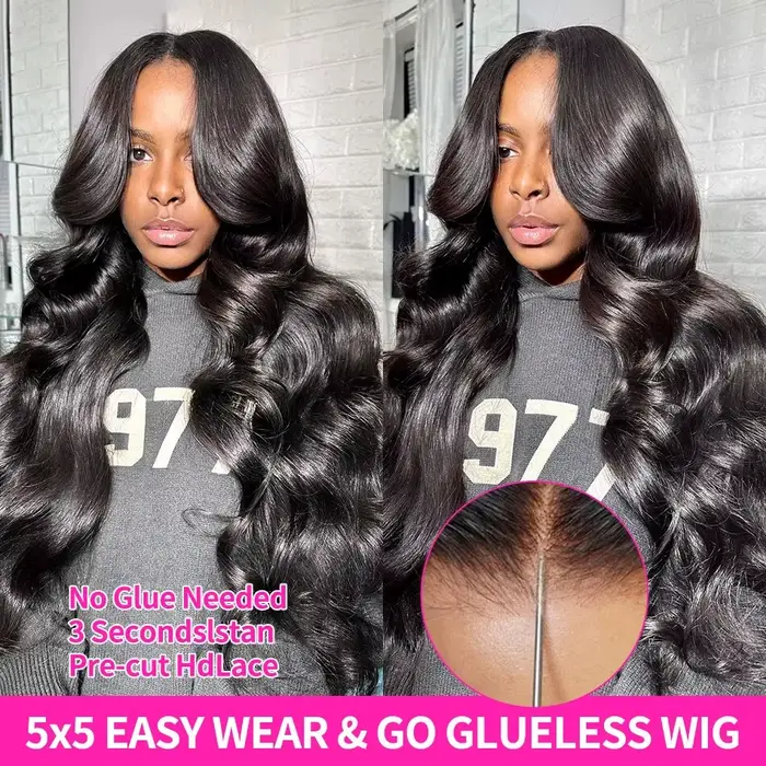 Parochňa Lace Frontal Wig Onde Corporelle 100% Cheveux Brésiliens Perruque Avant en Dentelle Pour Femme Occasions Spéciales