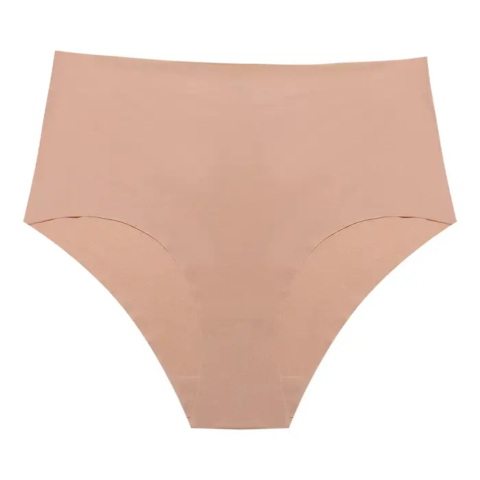 Taille haute 2025 nouvelles culottes pour femmes sans couture sous-vêtements féminins slips solides