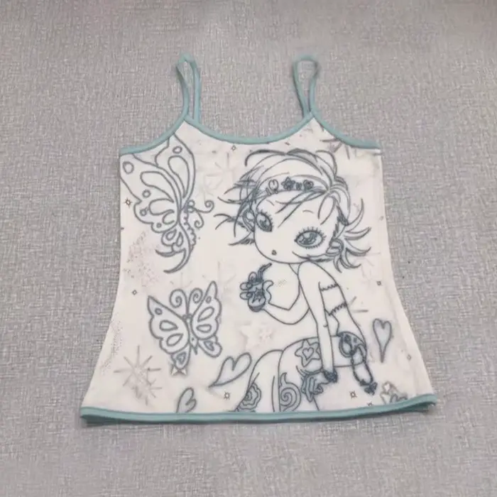 Karr233 Y2k Aesthetics Cami Top