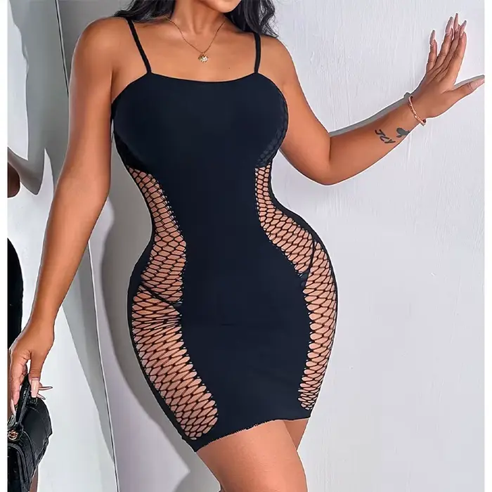 Paréo de plage en résille ajourée élasthanne et nylon pour femmes, élégant et confortable pour les journées estivales à la plage et à la piscine