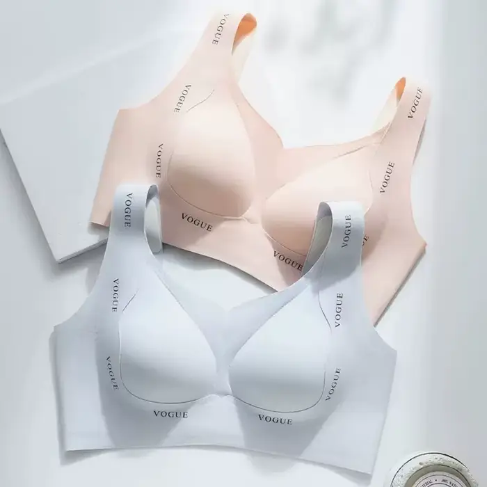 Dámska podprsenka bezdrôtové anti-ohýbanie pre veľkorysé prsia veľké veľkosti pohodlie každodenné elegancie