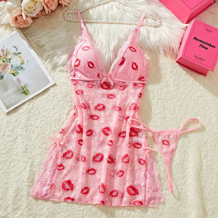 Chemise de nuit ruzevna sans manches en nylon élasthanne rayonne avec arc géométrique pour femmes sexy automne