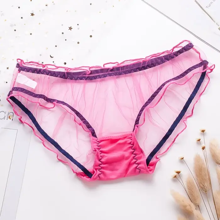 nohavičky Žena Sexy priehľadný Viacfarebná Polyester WhooHoo Podpora Bold Fashion Neformálne Špeciálne príležitosti