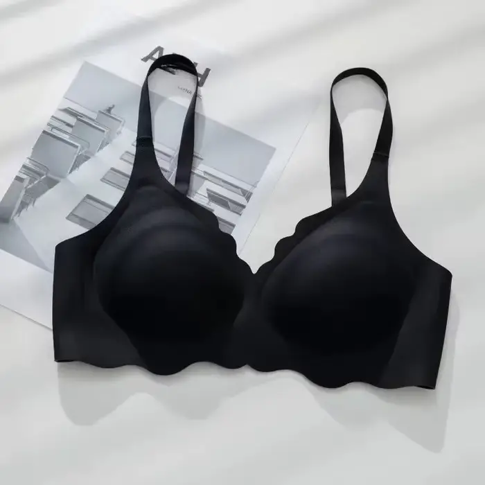Soutien-gorge bralette pour femme, sans armatures, confortable, avec maintien supérieur, bretelles r