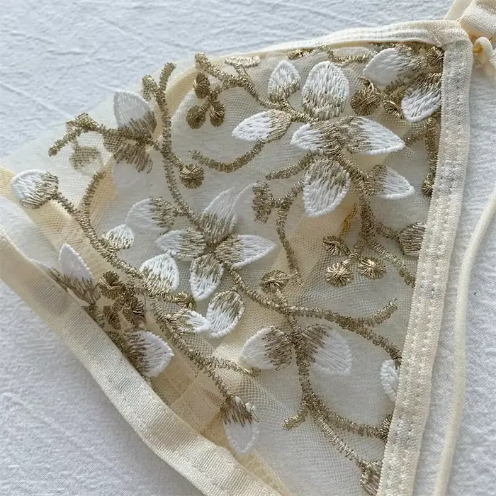 Dámska čipkovaná podprsenka set bezšvové nahé chrbát tielko Sexy Bralette Lingerie ultra-tenká