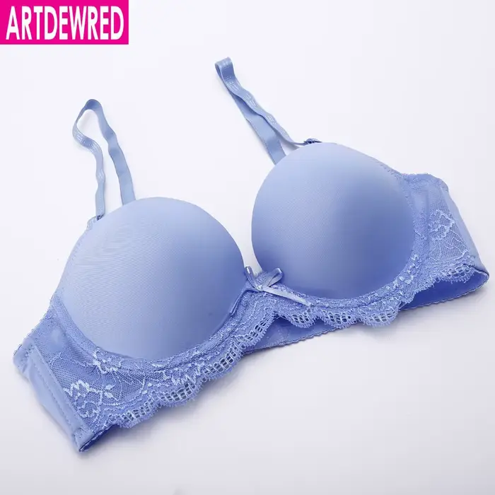 Horúce ženy podprsenka push up Dámske podprsenky Sexy Cover A B C Cup pevné bezšvíkové podprsenky vysoké spodné prádlo Ultra-tenká žena spodná bielizeň