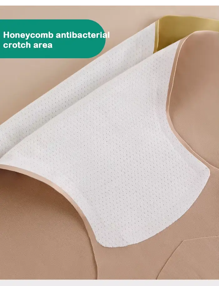 Culottes sans couture pour femmes en soie glacée japonaise, taille haute, antibactériennes, contrôle du ventre, culottes élégantes et sophistiquées pour occasions spéciales