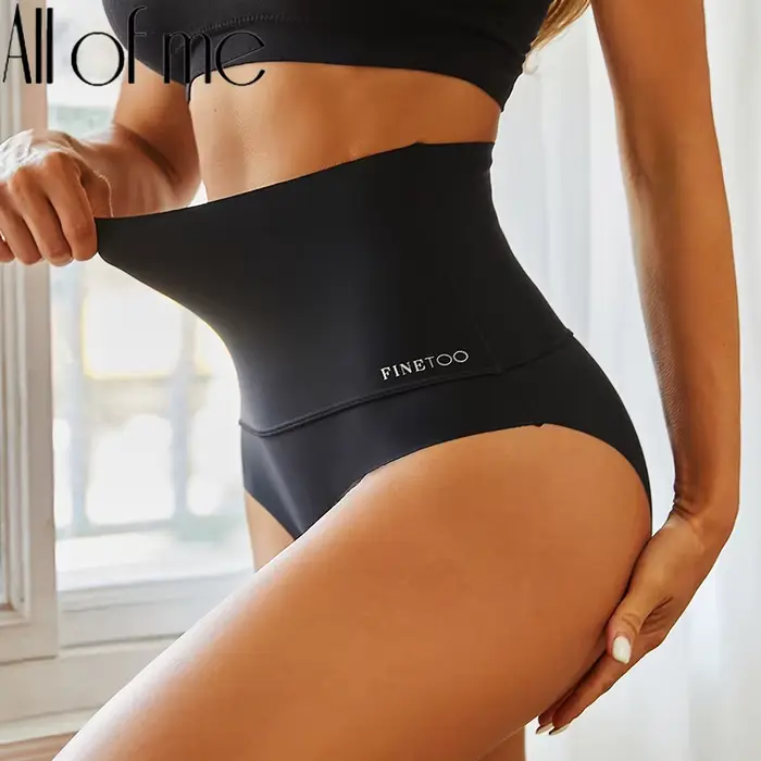 Bodyshaper vysoký pás bezšvové nohavičky ženy spodná bielizeň antibakteriálne mäkké rozkroku nohavičky pre intímne ženy spodná bielizeň Shapewear