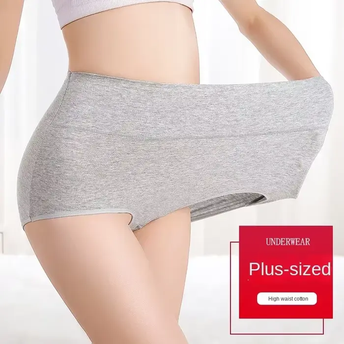 4 kusy/Lot vysoký pás spodná bielizeň bavlnené nohavičky ženy telo štíhle spodná bielizeň brucho Plus veľkosť dievčatá nohavičky ženy spodná bielizeň Shaper