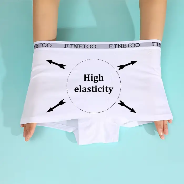 Finetoo bavlnené nohavičky 95% elastan 5% antibakteriálne nízky pás Žena Špeciálne príležitosti Comfort Elegance
