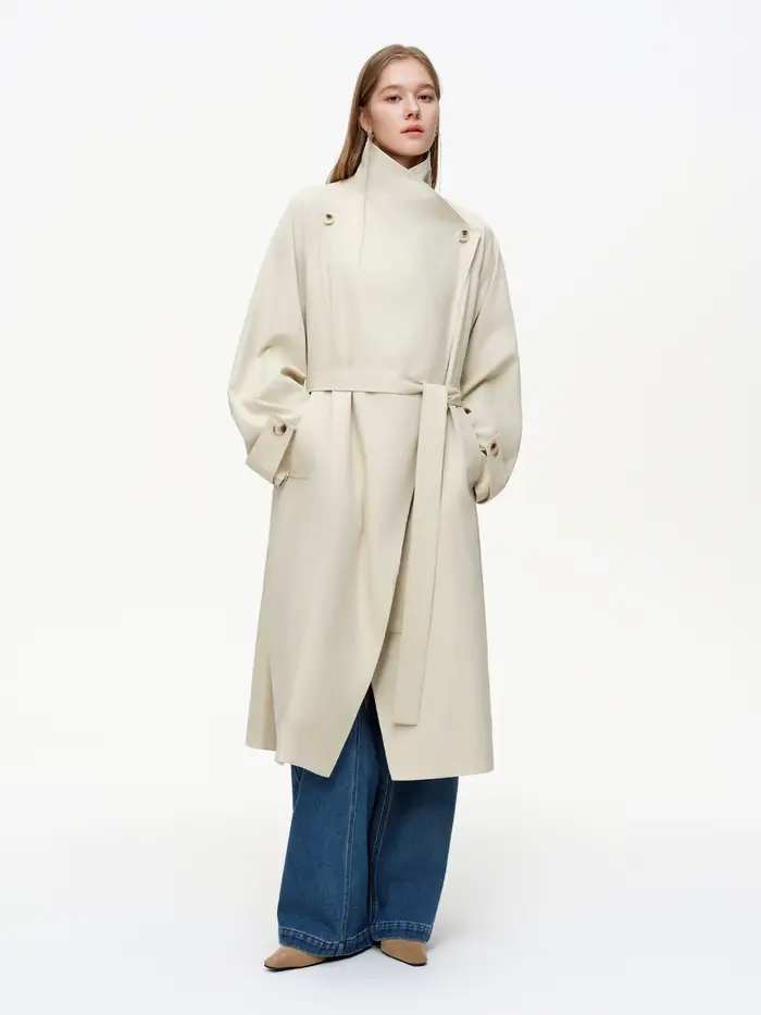 DUSHU – Britský trench coat pre ženy