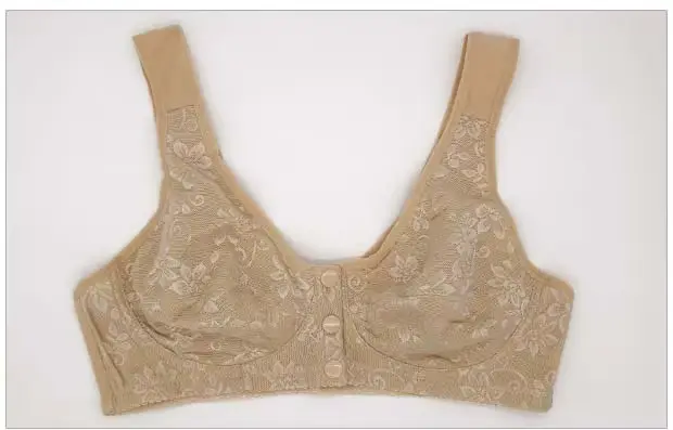 Podprsenka bez kostic Khaki BHS 75-100 pre ženy