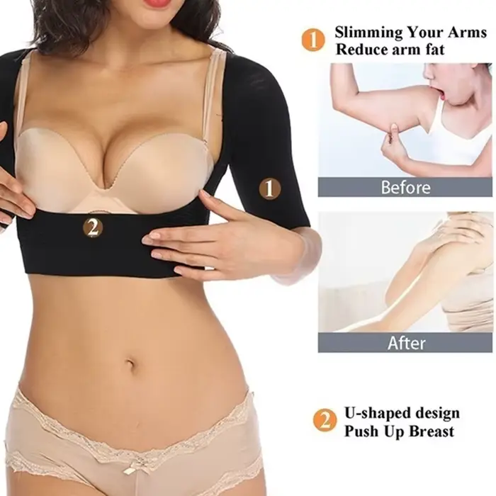 Dámske shaper rameno top, neviditeľný sochár rameno plášť, hrudník enhancer, držanie tela podporu, kompresie topy pre každodenné a špeciálne príležitosti