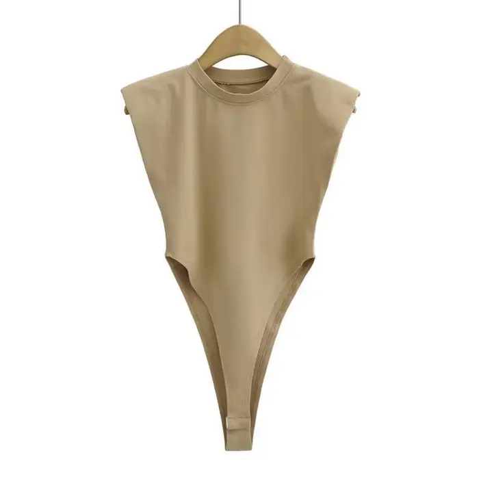 Ženský bodysuit z polyesteru a bavlny, sexy štýl a klub, pre letné príležitosti a gala večery