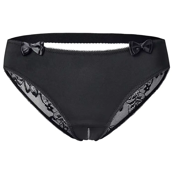 Sous-vêtements transparents pour femmes, Lingerie Sexy, Transparent, dos ouvert, respirant, taille b