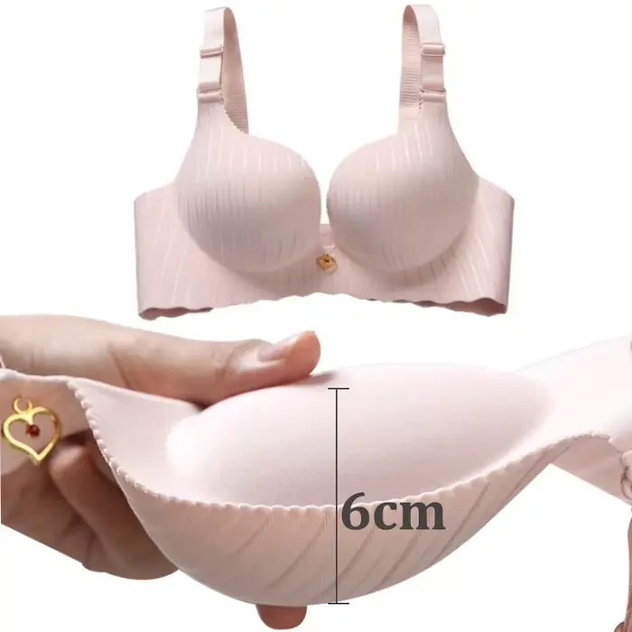 Polstrovaná push-up podprsenka s dvojitou hustotou pre malé prsia, pohodlie a eleganciu