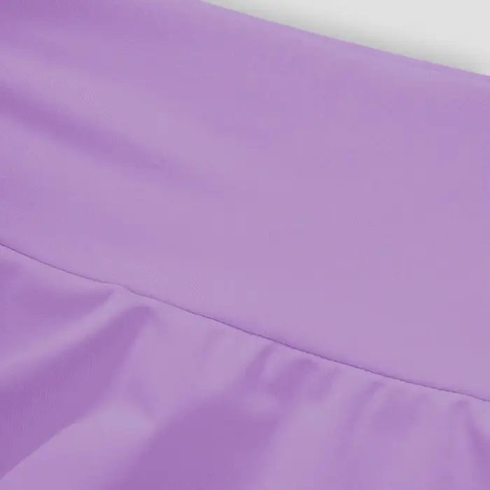 Jupe trapèze ultra courte pour femme, bord à volants, fausse proximité, WString, polyvalent, élégant