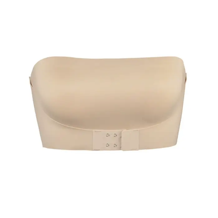 Bezramenná podprsenka bandeau pre ženy