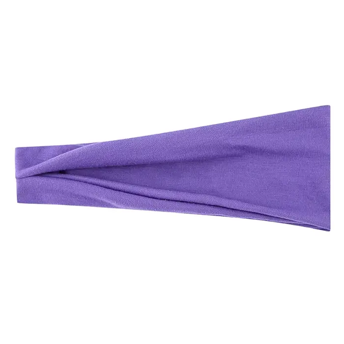 Femmes bandeau Turban couleur unie élastiques bandes de cheveux Yoga bandeau mode maquillage cheveux