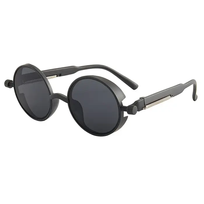 Lunettes de soleil Steampunk gothiques classiques pour hommes et femmes, lunettes de soleil rétro, m
