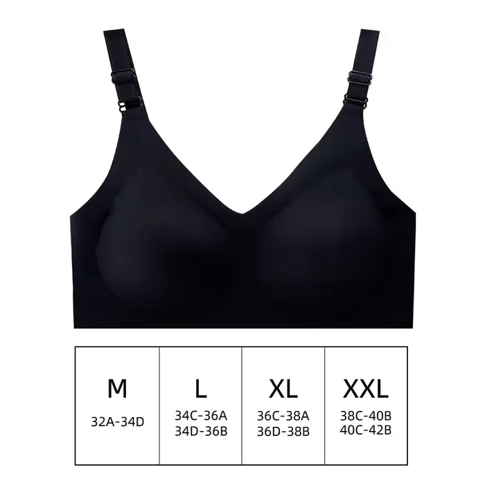 Soutiens-gorge sans couture pour femmes, style fin, couleur gelée, doux, sans armatures, lingerie co