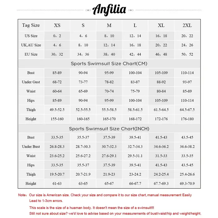 Anfilia-Maillot de bain une pièce pour femme, tenue de sport, aérobie, natation, documents trempés, 