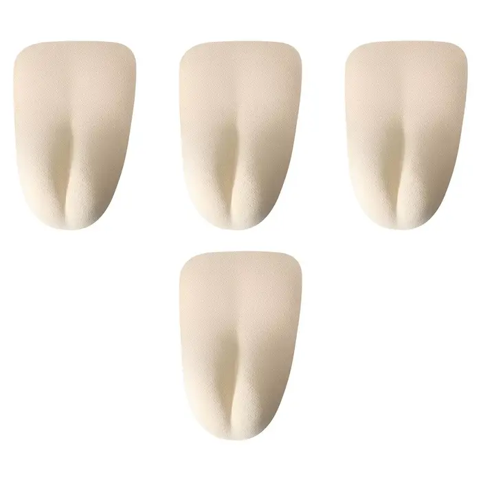 Correcteur d'orteils de chameau, 4 pièces, Inserts Anti-orteils de chameau réutilisables, couvre-orteils de chameau, sous-vêtements de protection pour culottes, maillots de bain de sport