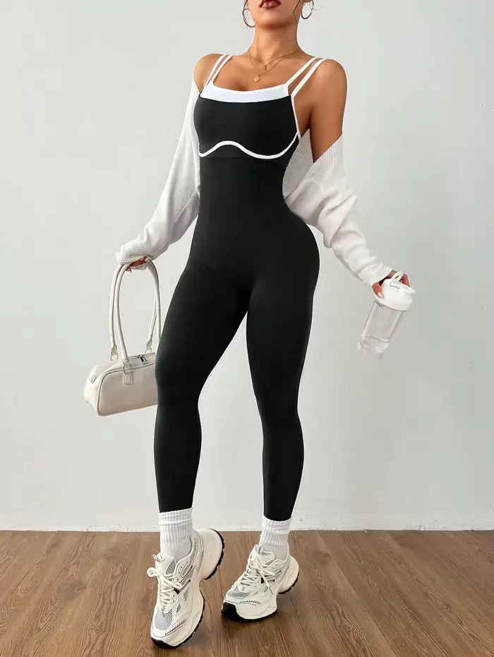 Body de Yoga de Fitness à séchage rapide pour femmes, serré, Sports de plein air, une pièce, haut de