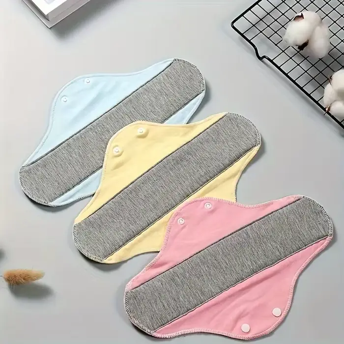 1/3/6 kusov Opakovane použiteľné bavlnené absorpčné nohavičky pre dospelých, slipové vložky, dámske hygienické vložky, pre menštruáciu a prevenciu úniku moču u starších osôb